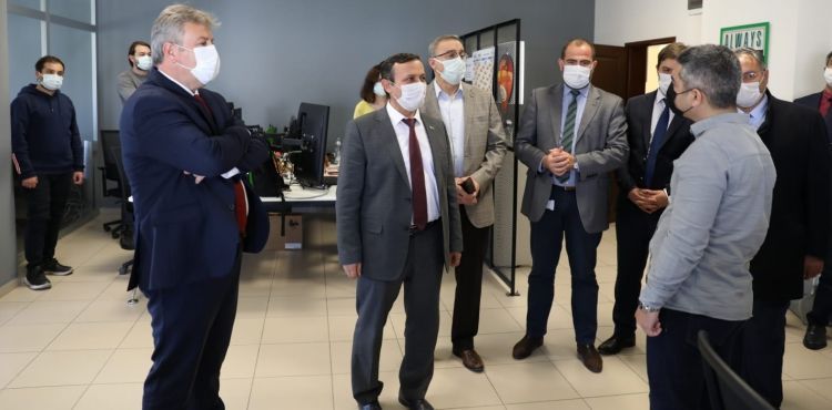 BAŞKAN PALANCIOĞLU’NDAN TEKNOPARK’A ZİYARET