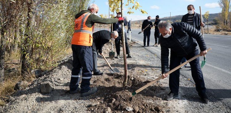 “BUGÜNE KADAR 70 BİN AĞAÇ DİKTİK”