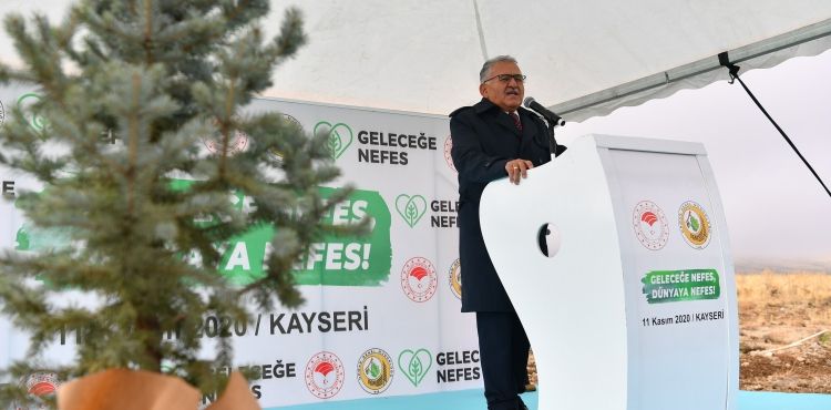 BÜYÜKKILIÇ: 100 BİN FİDAN DİKTİK, DİKMEYE DE DEVAM EDECEĞİZ