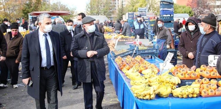 BAŞKAN ÇOLAKBAYRAKDAR’DAN PAZARDA KORONAVİRÜS UYARISI