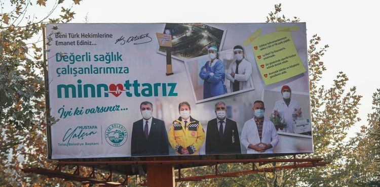 BAŞKAN YALÇIN’DAN SAĞLIK ÇALIŞANLARINA ‘MİNNETTARIZ’ İLANI