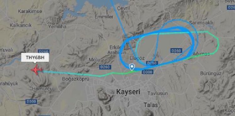 THY'nin Kayseri uçağı, sis nedeniyle Nevşehir'e indi