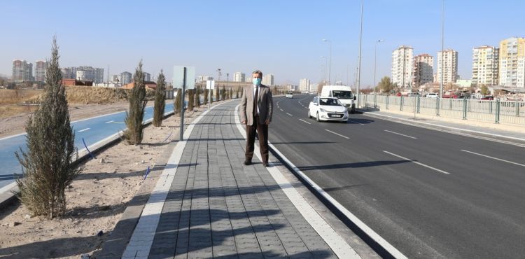 Yıldırım Beyazıt Bağlantı Yolu Yenilenerek hizmete açıldı