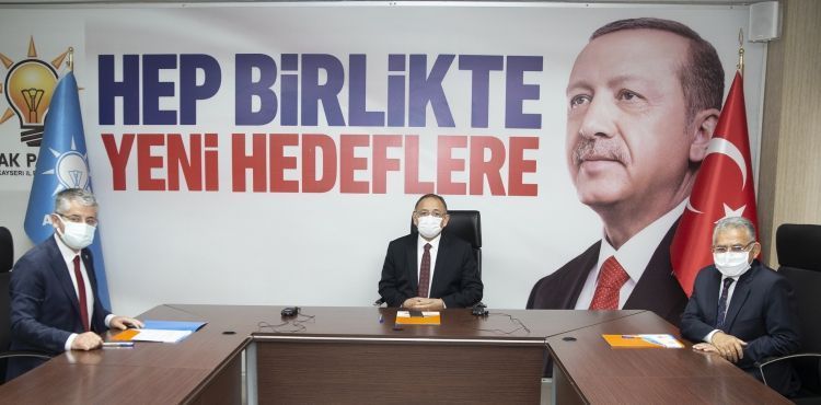 BAŞKAN BÜYÜKKILIÇ, AK PARTİ GENİŞLETİLMİŞ İL BAŞKANLARI TOPLANTISINA KATILDI