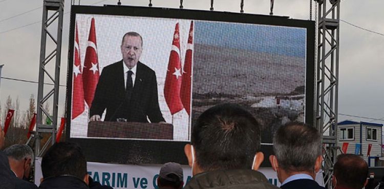 Cumhurbaşkanı Erdoğan: Düzbağ İçmesuyu isale hattı, ülkemizin en büyük ikinci projesidir