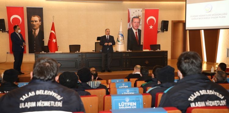 KAR YAĞMADAN EĞİTİMİNİ ALDILAR