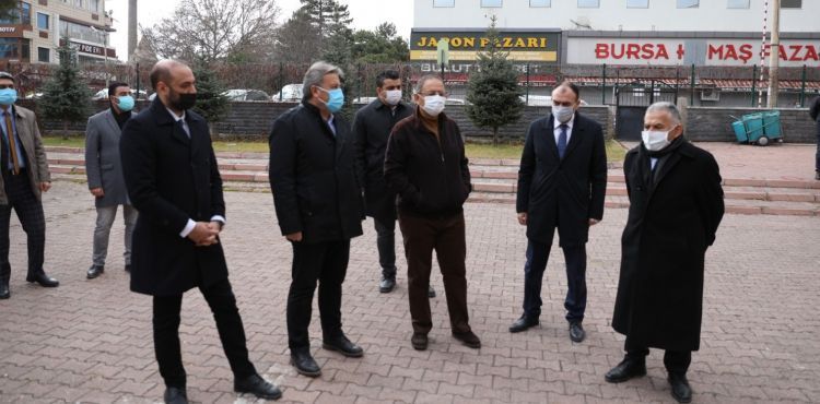 MELİKGAZİ ŞEHİR MERKEZİNİ GÜZELLEŞTİRİYOR