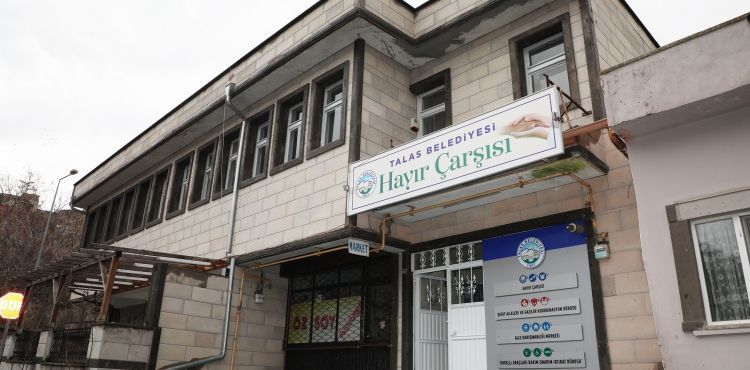 “TALAS HAYIR ÇARŞISI ALAN EL İLE VEREN EL ARASINDA KÖPRÜ”