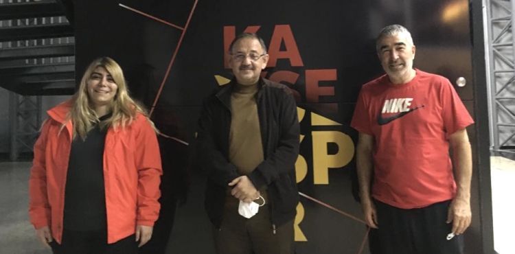 ÖZHASEKİ’DEN KAYSERİSPOR’A MORAL