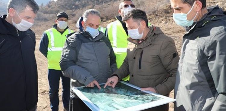 BAŞKAN YALÇIN'DAN ZİNCİDERE GÖLETİ MESİRE ALANINA İNCELEME