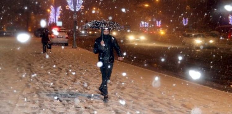 Kayseri beyaza büründü