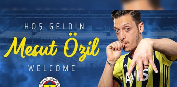 Mesut Özil, 3,5 yıllığına resmen Fenerbahçe'de