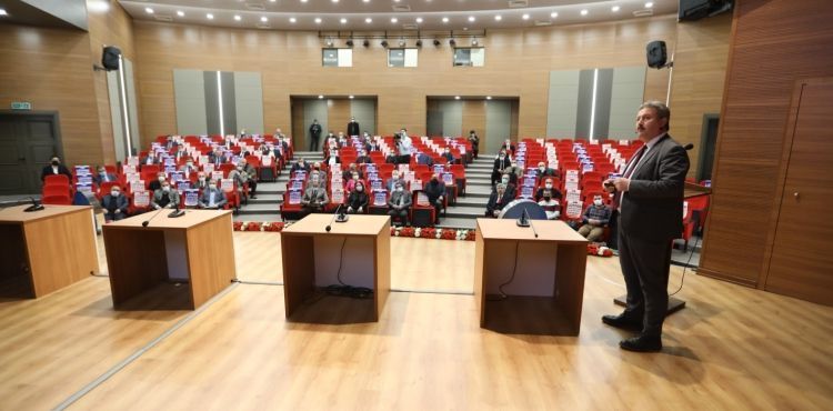 BAŞKAN PALANCIOĞLU, 2020 YILI HİZMETLERİ HAKKINDA CHP YÖNETİM KURULUNU BİLGİLENDİRDİ