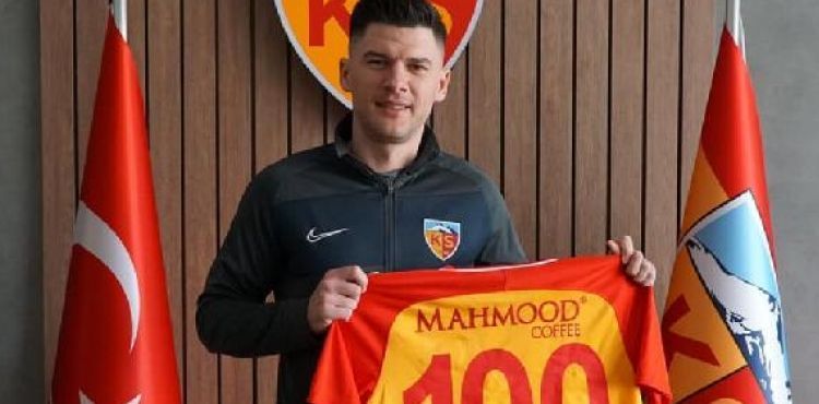 Kayserispor’da Sapunaru, 100’üncü maçında kırmızı kart gördü
