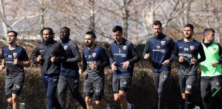 Kayserispor, Ankaragücü maçı hazırlıklarına başladı