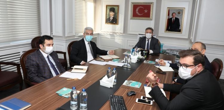 BAŞKAN PALANCIOĞLU, BİRİM MÜDÜRLERİ 2021 YILINI PLANLADI