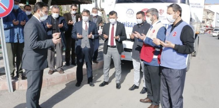 Yeşilhisar'dan İdlib'e yardım