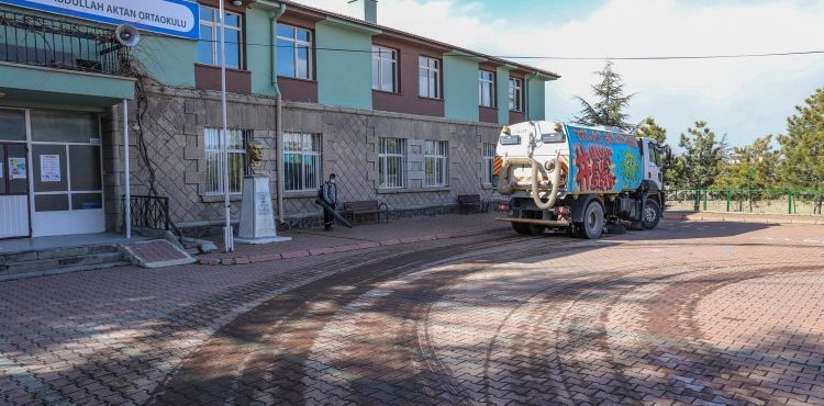 TALAS BELEDİYESİ OKULLARI YÜZ YÜZE EĞİTİME HAZIRLADI