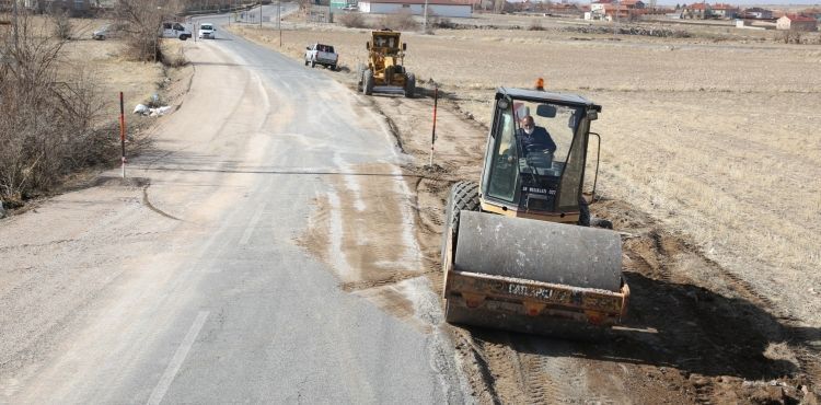 KÜÇÜK BÜRÜNGÜZ VE TURAN MAHALLELERİ ARASI YOL, İMAR PLANINA GÖRE GENİŞLİYOR