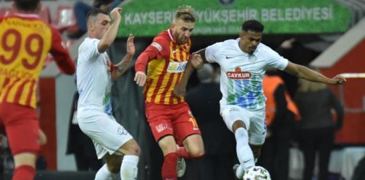 Hes Kablo Kayserispor-aykur Rizespor: 2-1