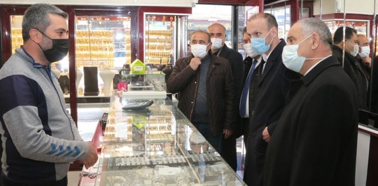 YAHYALI’DA COVİD 19 DENETİMLERİ YAPILDI