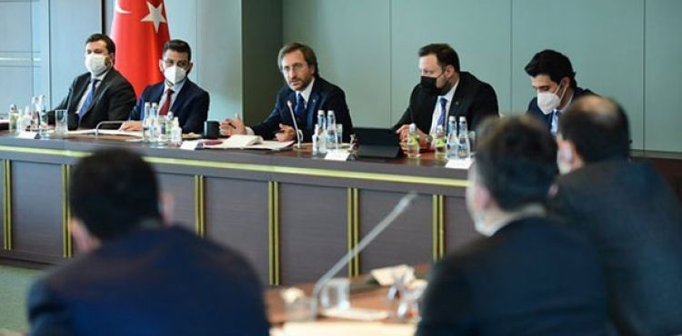İletişim Başkanı Altun, basın müşavirleri ile bir araya geldi