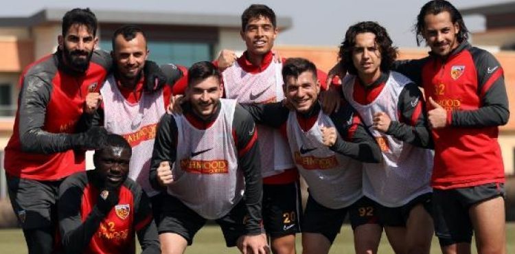 Kayserispor'da Hatayspor maçı hazırlıkları sürüyor