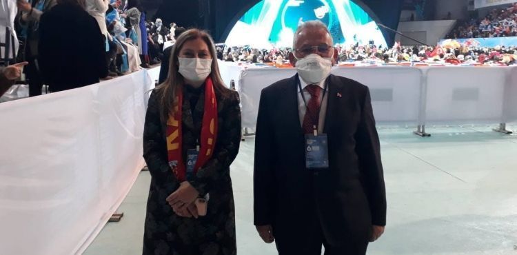 BAŞKAN BÜYÜKKILIÇ, ANKARA’DA KADIN KOLLARI KONGRESİ’NE KATILDI