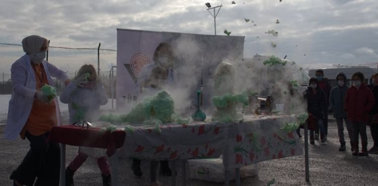 KAYSERİ BİLİM MERKEZİ, YOZGAT’TA ÖĞRENCİLERLE BULUŞTU