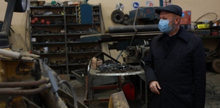 KOCASİNAN’IN ATÖLYELERİ, BÜYÜK BİR SANAYİ SİTESİ GİBİ ÇALIŞIYOR