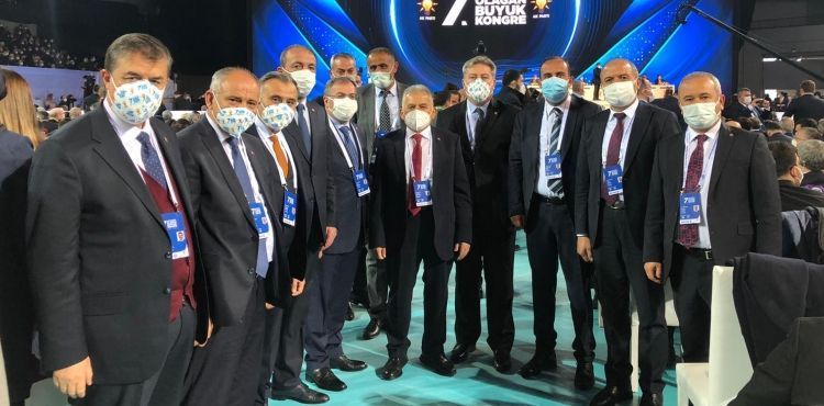 BAŞKAN BÜYÜKKILIÇ, AK PARTİ 7. OLAĞAN BÜYÜK KONGRESİ’NE KATILDI