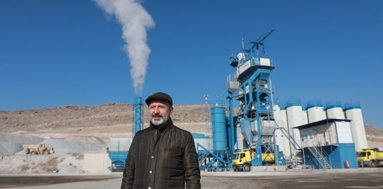 KOCASİNAN’DA KAYSERİ’NİN EN YÜKSEK KAPASİTEYE SAHİP ASFALT PLENTİ