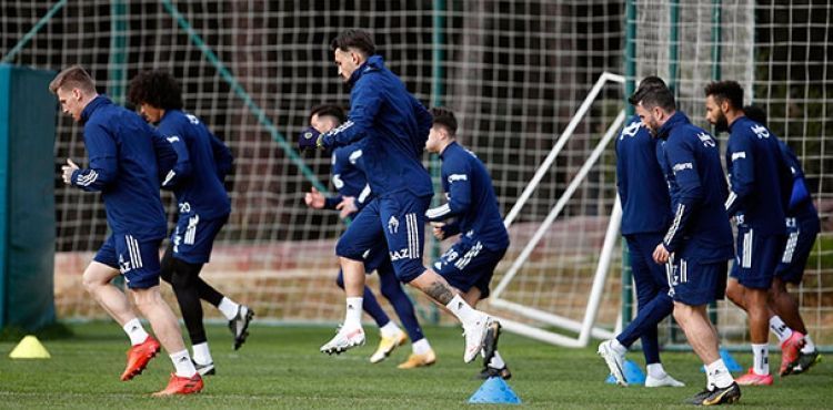 Fenerbahçe, Gaziantep FK maçı hazırlıklarını tamamladı