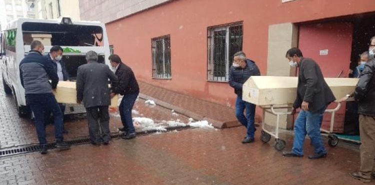 Kazada ölen uzman çavuş ve 3 yakınının cenazesi memleketlerine gönderildi