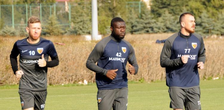 Kayserispor, Konyaspor maçı hazırlıklarını sürdürdü