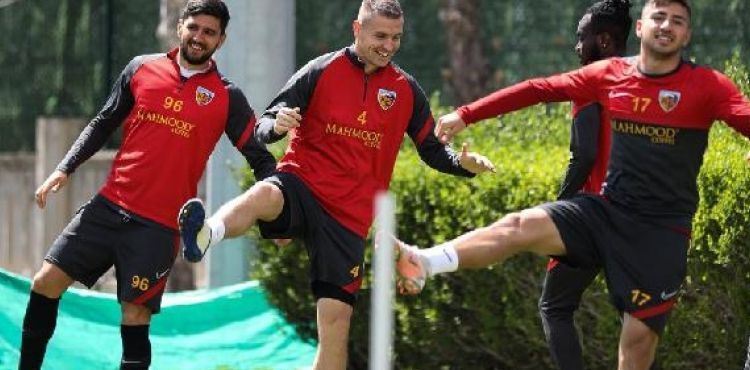 Kayserispor, Denizlispor maçı hazırlıklarını tamamladı