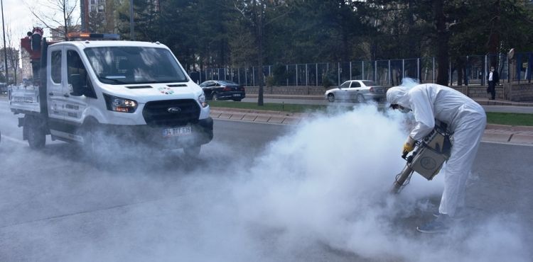 KOCASİNAN'DA, HUZURLU BİR YAZ İÇİN HAŞERE İLE MÜCADELE DEVAM EDİYOR