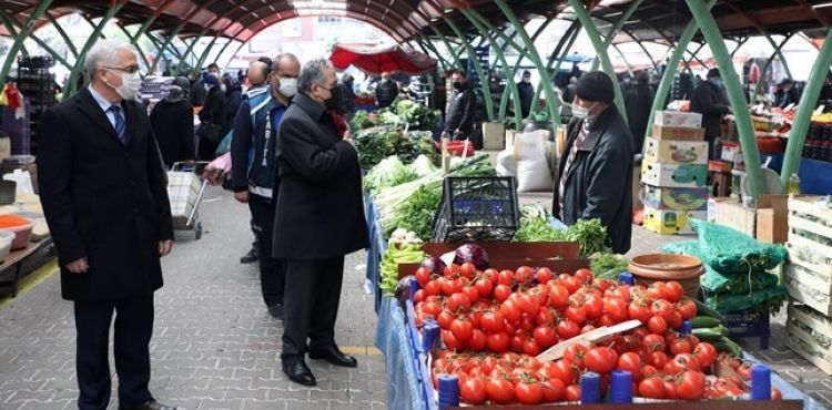 TALAS’TA 3 BÖLGEDE PAZAR KURULACAK
