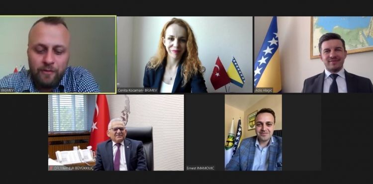 BAŞKAN BÜYÜKKILIÇ, HEM BÜYÜKELÇİ HEM DE GORAJDE BAŞKANIYLA GÖRÜŞTÜ