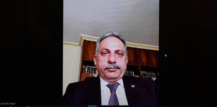 BAŞKAN YALÇIN VİDEOKONFERANSLA BAYRAMLAŞTI