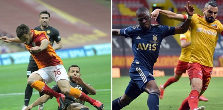 Sper Lig'i Galatasaray 2'nci, Fenerbahe 3'nc srada tamamlad