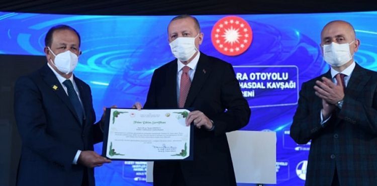 Cumhurbakan Erdoan adna hatra orman kuruldu