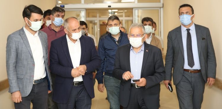 BÜYÜKKILIÇ, YAHYALI DEVLET HASTANESİ’NDE İNCELEMELERDE BULUNDU