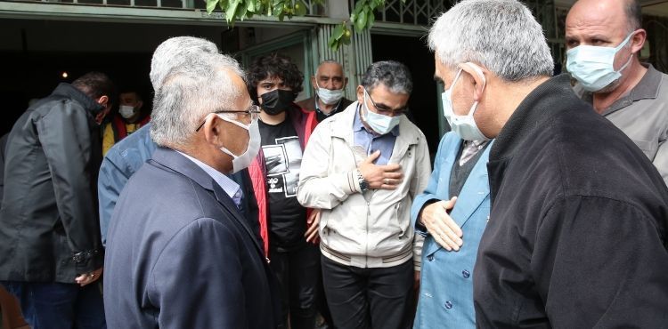 BAŞKAN BÜYÜKKILIÇ’TAN, ÖĞRETMEN KIZLARI ÖLDÜRÜLEN ACILI AİLEYE TAZİYE ZİYARETİ