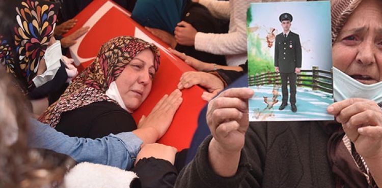 Gözyaşları sel oldu! Kayserili şehit son yolculuğuna uğurlandı