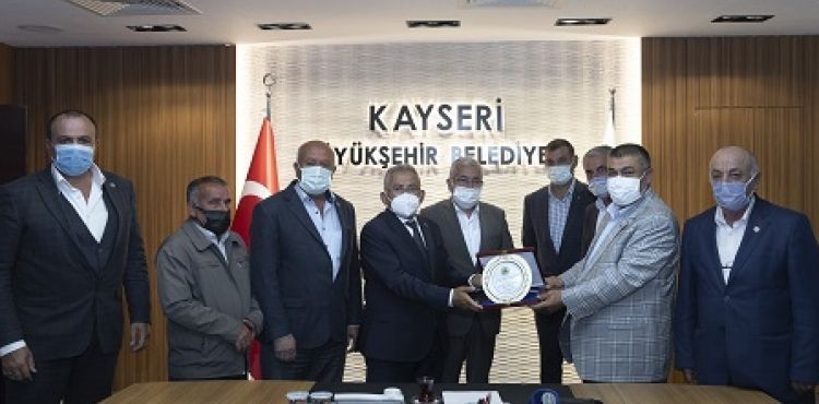 BAŞKAN BÜYÜKKILIÇ’A ZİRAAT ODASI BAŞKANLARINDAN TEŞEKKÜR ZİYARETİ