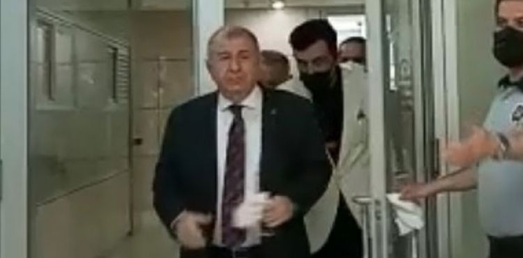 Ümit Özdağ İstanbul Adliyesi'nde