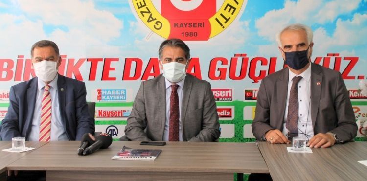 Mustafa Alan ve Rıfat Alparslan KGC'yi ziyaret etti
