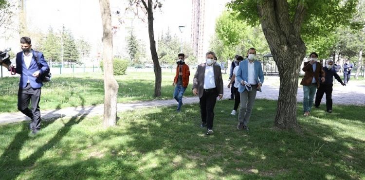 İSA YUSUF ALPTEKİN PARKI YENİLENİYOR