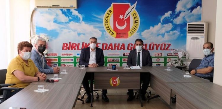 Gelecek Partisi KGC'yi ziyaret etti